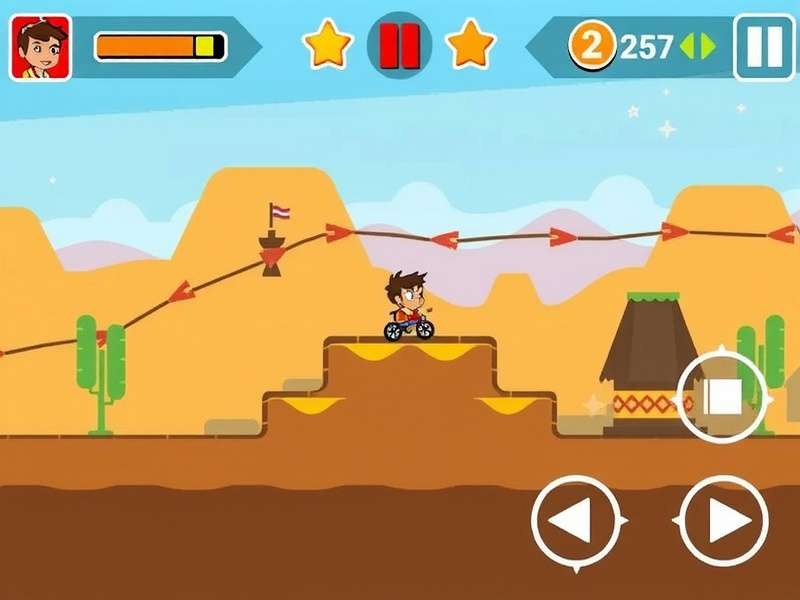 Chhota Bheem Desert Dash controls demonstration